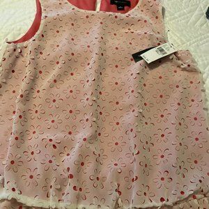 AB Studio Studio Pink and Cream top!